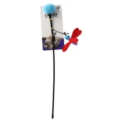 Friendly Pet Kattenspeeltjes<Kattenspeeltje hengel + vlinder