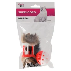 Friendly Pet Kattenspeeltjes<Kattenspeeltje muis + bal FP