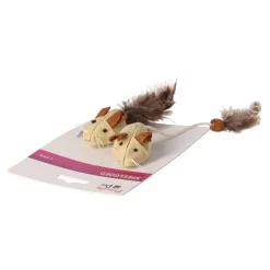 Friendly Pet Kattenspeeltjes<Kattenspeeltje muis + veer eco FP