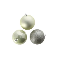 O'malley Kerstballen<Kerstbal 4cm mix 24st white mint