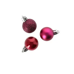 O'malley Kerstballen<Kerstbal 3cm mix tube 14st festive pink