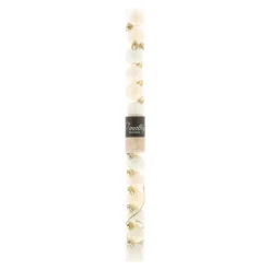 O'malley Kerstballen<Kerstbal 3 cm mix tube 14st. whool white
