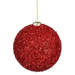 Mica Decorations Kerstballen<Kerstbal onbreekbaar rood 20 cm