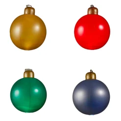 Kerstverlichting|Kerstballen<Kerstbal opblaasbaar 60cm