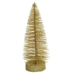 Decoris Kerstdecoratie<Kerstboom glitter goud 30 cm
