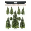 O'malley Kerstdorp<Kerstboomset 9-delig groen