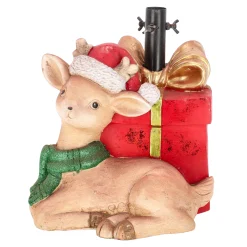 Kerstbomen<Kerstboomvoet rendier 37 cm