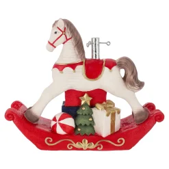 Kerstbomen<Kerstboomvoet schommelpaard 61cm