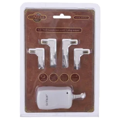 Luville Kerstdorp<Kerstdorp Adapter 4,5V 4-delig