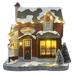 Kerstdorp<Kerstdorp bakkerij 17x11x18cm