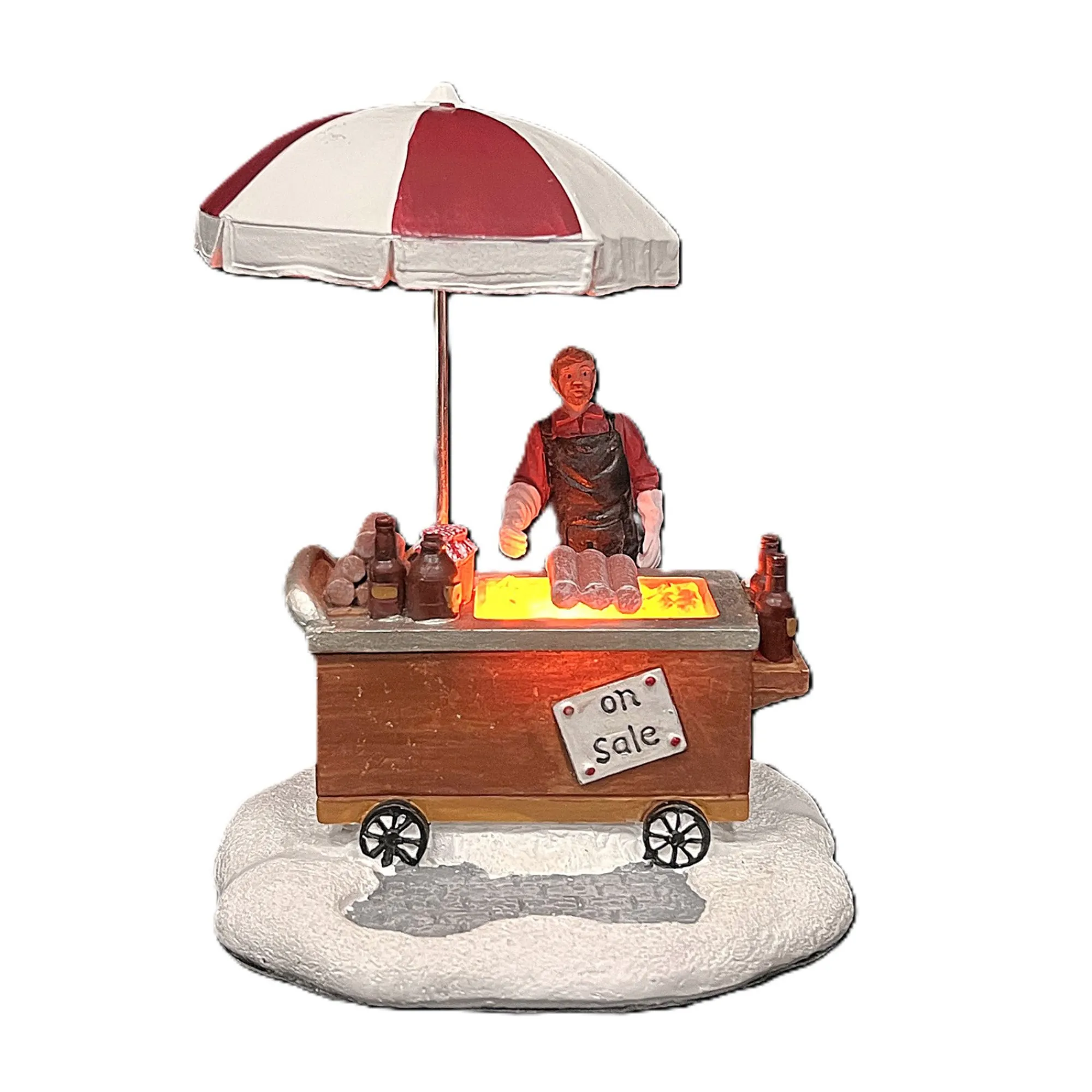 Kerstdorp<Kerstdorp BBQ 9x9x10cm