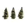 Kerstdorp<Kerstdorp bomenset 3-delig 12cm