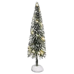 Kerstdorp<Kerstdorp boom met LED 26cm