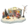 Kerstdorp<Kerstdorp caravan 24x15x14cm