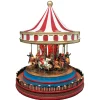 Kerstdorp<Kerstdorp carrousel mini