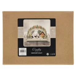 O'malley Kerstdorp<Kerstdorp chalet 30 x 23 cm