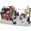 Kerstdorp<Kerstdorp chalet 33x19x17cm