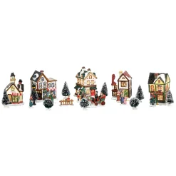 Kerstdorp<Kerstdorp 24-delig