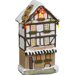 Luville Kerstdorp<Kerstdorp Elzas restaurant 7 x 4 x 12 cm