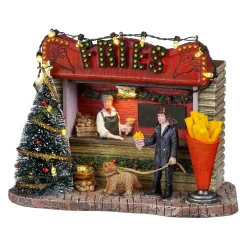 Luville Kerstdorp<Kerstdorp Friettent 16x8x12cm