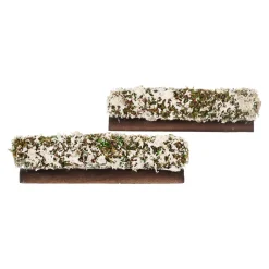 O'malley Kerstdorp<Kerstdorp haag 16cm 2stuks