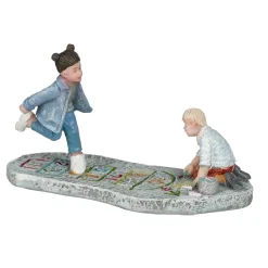 Luville Kerstdorp<Kerstdorp Hinken 8 x 3 x 4 cm