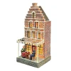 Kerstdorp<Kerstdorp huis pergola 9x9x21cm