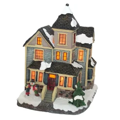 Kerstdorp<Kerstdorp huis 11x18cm