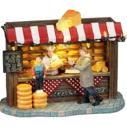 Luville Kerstdorp<Kerstdorp Kaaskraam 13x6x10cm