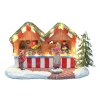 Kerstdorp<Kerstdorp kerstkraam A 19x8x11cm