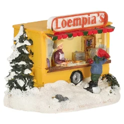 Kerstdorp<Kerstdorp kraam loempia