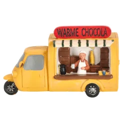 Kerstdorp<Kerstdorp kraam warme chocola