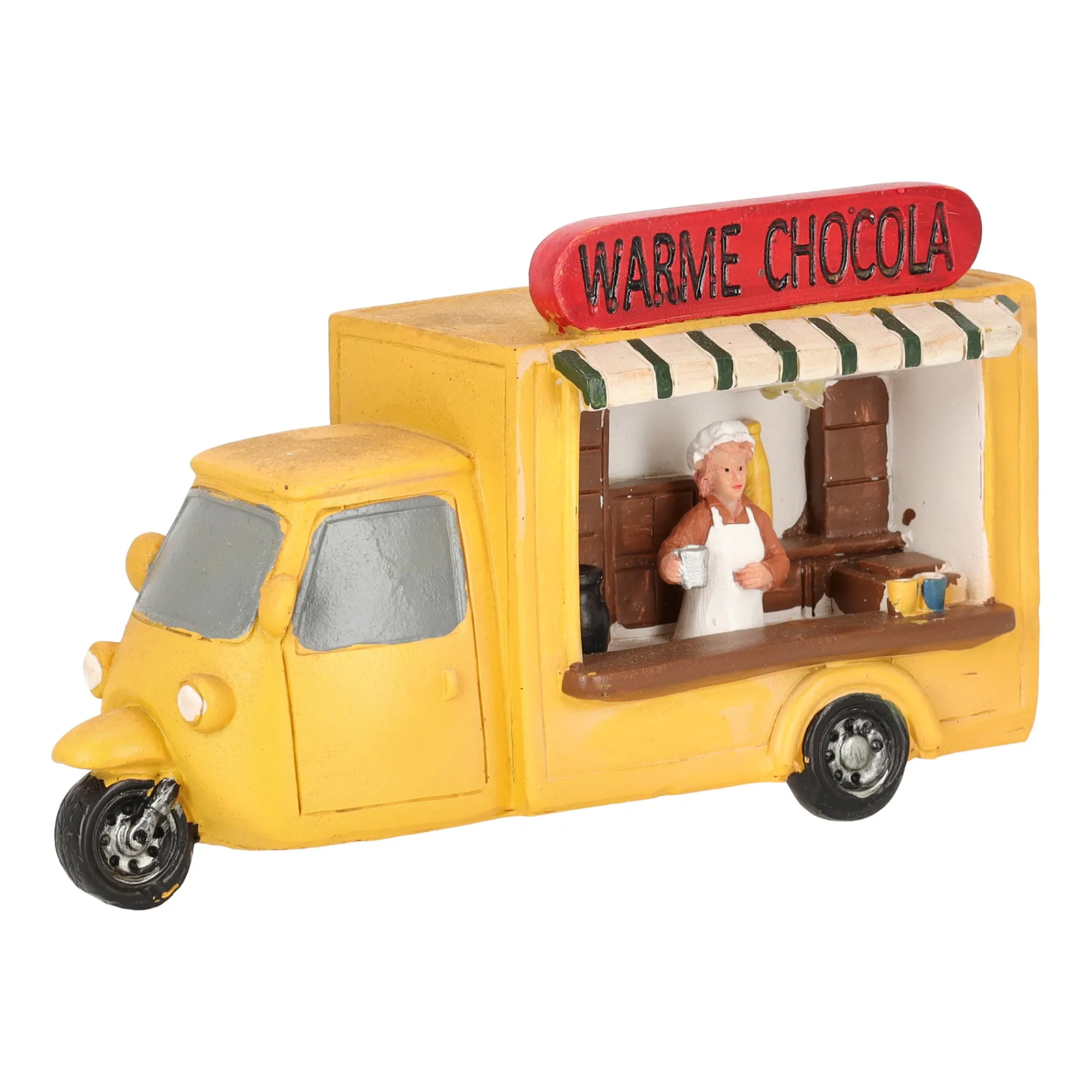 Kerstdorp<Kerstdorp kraam warme chocola