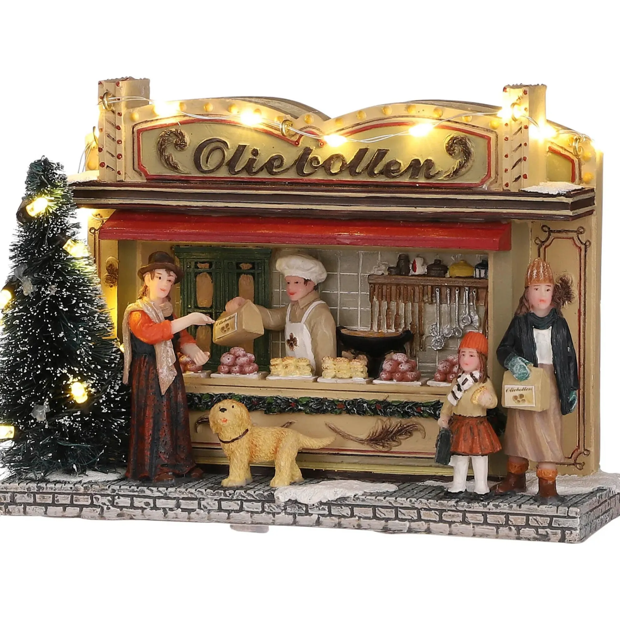 Luville Kerstdorp<Kerstdorp Oliebollenkraam