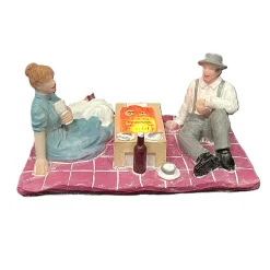 Kerstdorp<Kerstdorp picknick BBQ