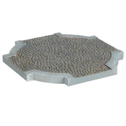 Luville Kerstdorp<Kerstdorp Rotonde 20x20cm