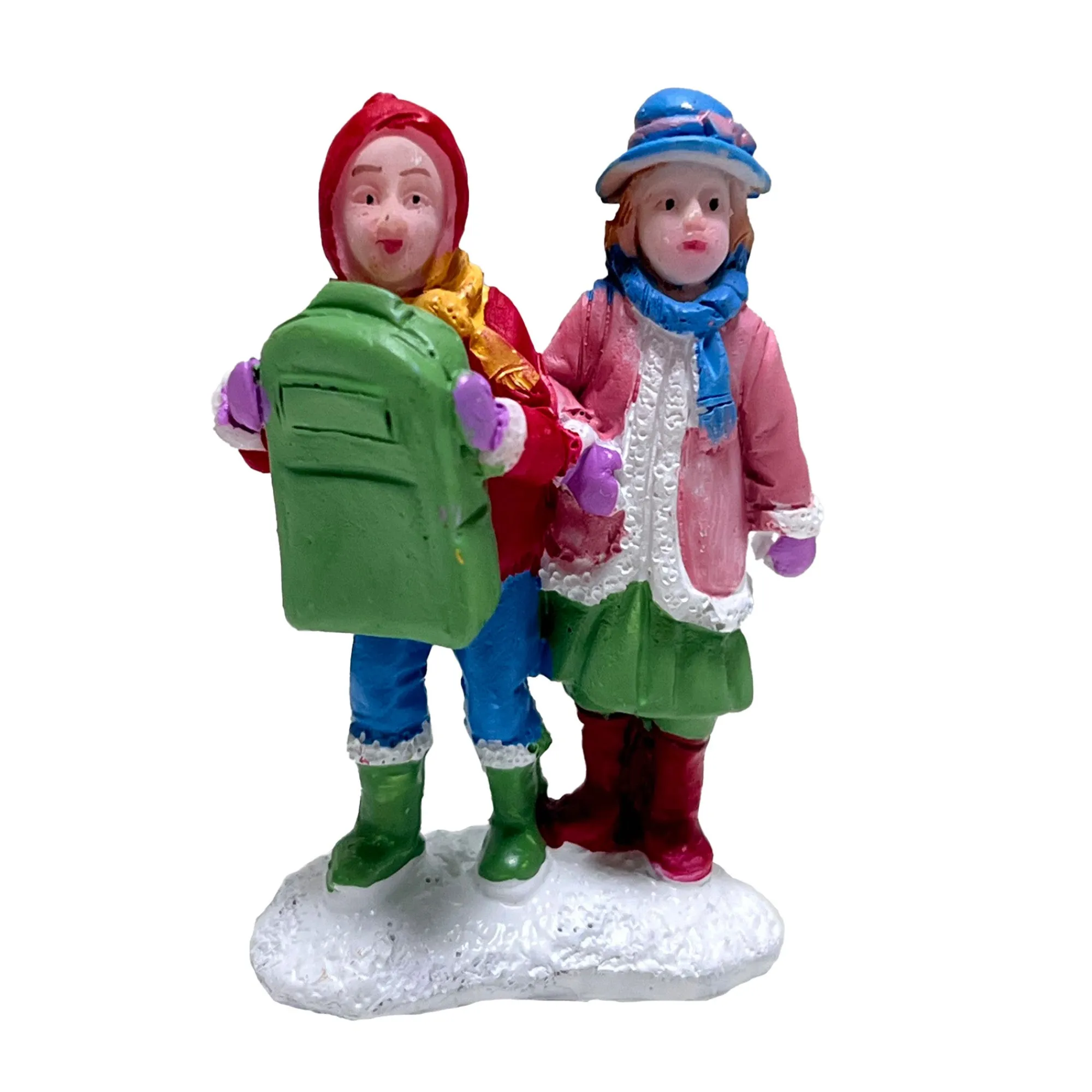 Kerstdorp<Kerstdorp schoolkinderen