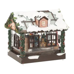 O'malley Kerstdorp<Kerstdorp serre tulpen 19x15x18cm