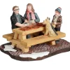 Luville Kerstdorp<Kerstdorp Sjoelen 9x6x5cm
