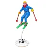 Kerstdorp<Kerstdorp ski in de lucht 7cm
