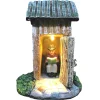 Kerstdorp<Kerstdorp wc hut 8x11cm