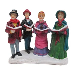 Kerstdorp<Kerstdorp zingend koor