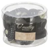 O'malley Kerstballen|Kerstdecoratie<Kersthanger mix 12st. zwart