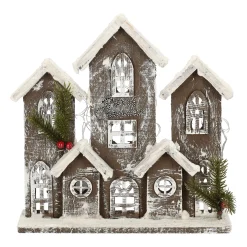 O'malley Kerstdecoratie<Kersthuis 10 LED