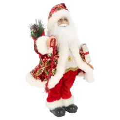 O'malley Kerstdecoratie<Kerstman 30 cm classic santa