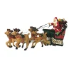 Kerstdorp<Kerstman slee met rendieren
