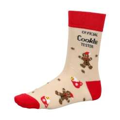 O'malley Kerstkleding<Kerstsok cookie tester beige 39-43