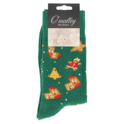 O'malley Kerstkleding<Kerstsok Ginger groen 39-43