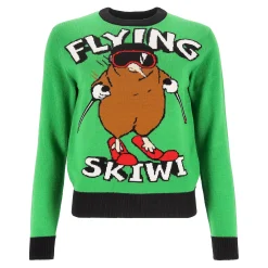 Kerstkleding<Kersttrui Skiwi XS