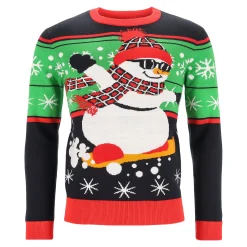 Kerstkleding<Kersttrui Snowboard 92